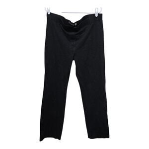 Betabrand Black Dress Pant Yoga Pants XXL Bootcut Pull-On Style